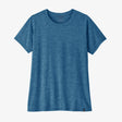 Patagonia Capilene Cool Daily Shirt (Women's) - Aquatic Blue - Light Aquatic Blue X-Dye