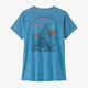 Patagonia Capilene Cool Daily Shirt - Cloud Crag (Women's) - Shore Blue - Light Shore Blue X-Dye