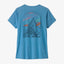 Patagonia Capilene Cool Daily Shirt - Cloud Crag (Women's) - Shore Blue - Light Shore Blue X-Dye