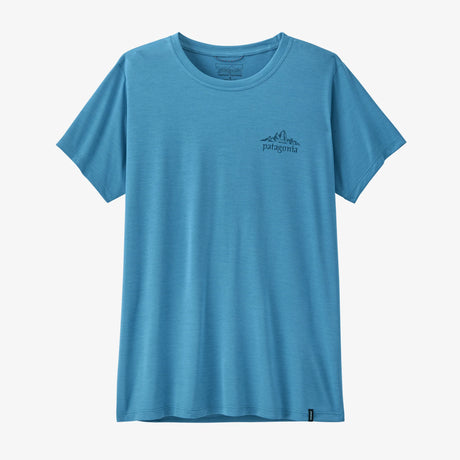 Patagonia Capilene Cool Daily Shirt - Cloud Crag (Women's) - Shore Blue - Light Shore Blue X-Dye
