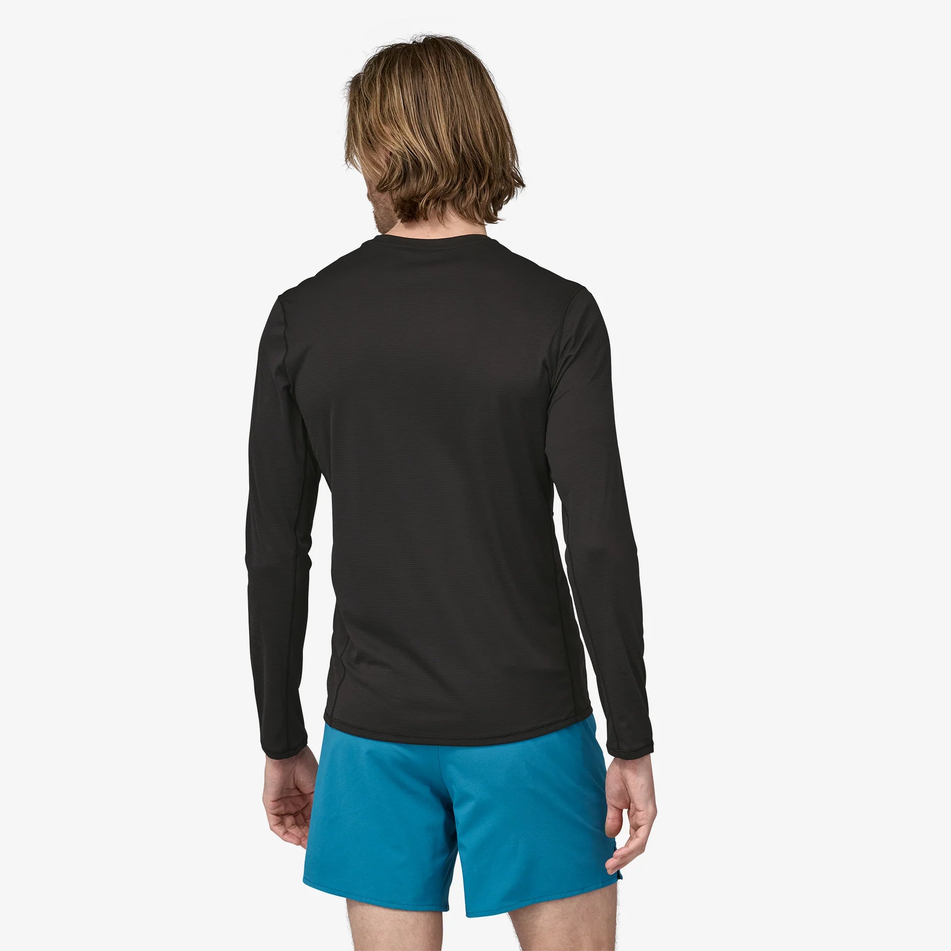 Patagonia L/S Capilene® Cool Lightweight Shirt (Men's) - Black - Find Your Feet Australia Hobart Launceston Tasmania