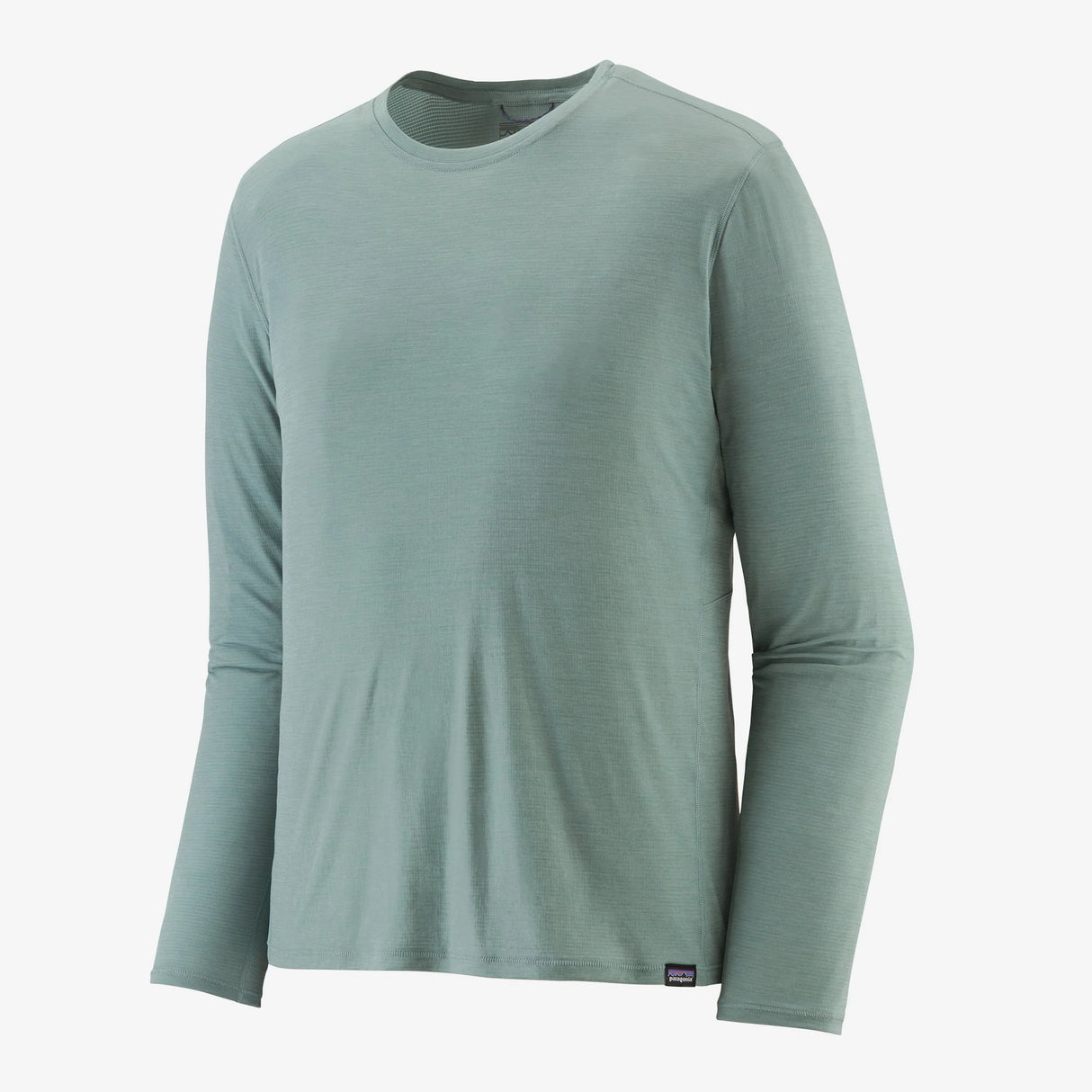 Patagonia Long-Sleeved Capilene Cool Lightweight Shirt (Men's) - Thermal Blue - Light Thermal Blue X-Dye - Green