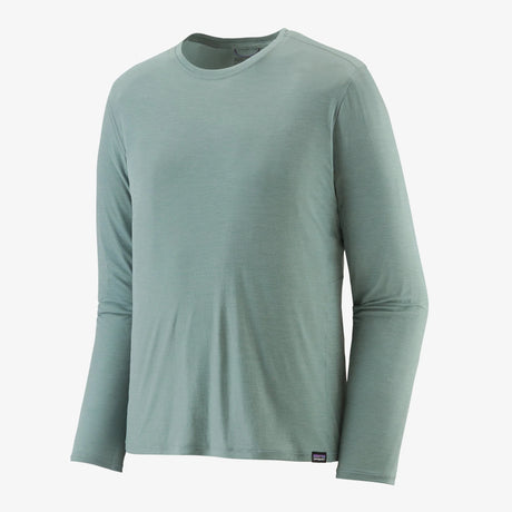 Patagonia Long-Sleeved Capilene Cool Lightweight Shirt (Men's) - Thermal Blue - Light Thermal Blue X-Dye - Green