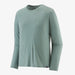 Patagonia Long-Sleeved Capilene Cool Lightweight Shirt (Men's) - Thermal Blue - Light Thermal Blue X-Dye - Green