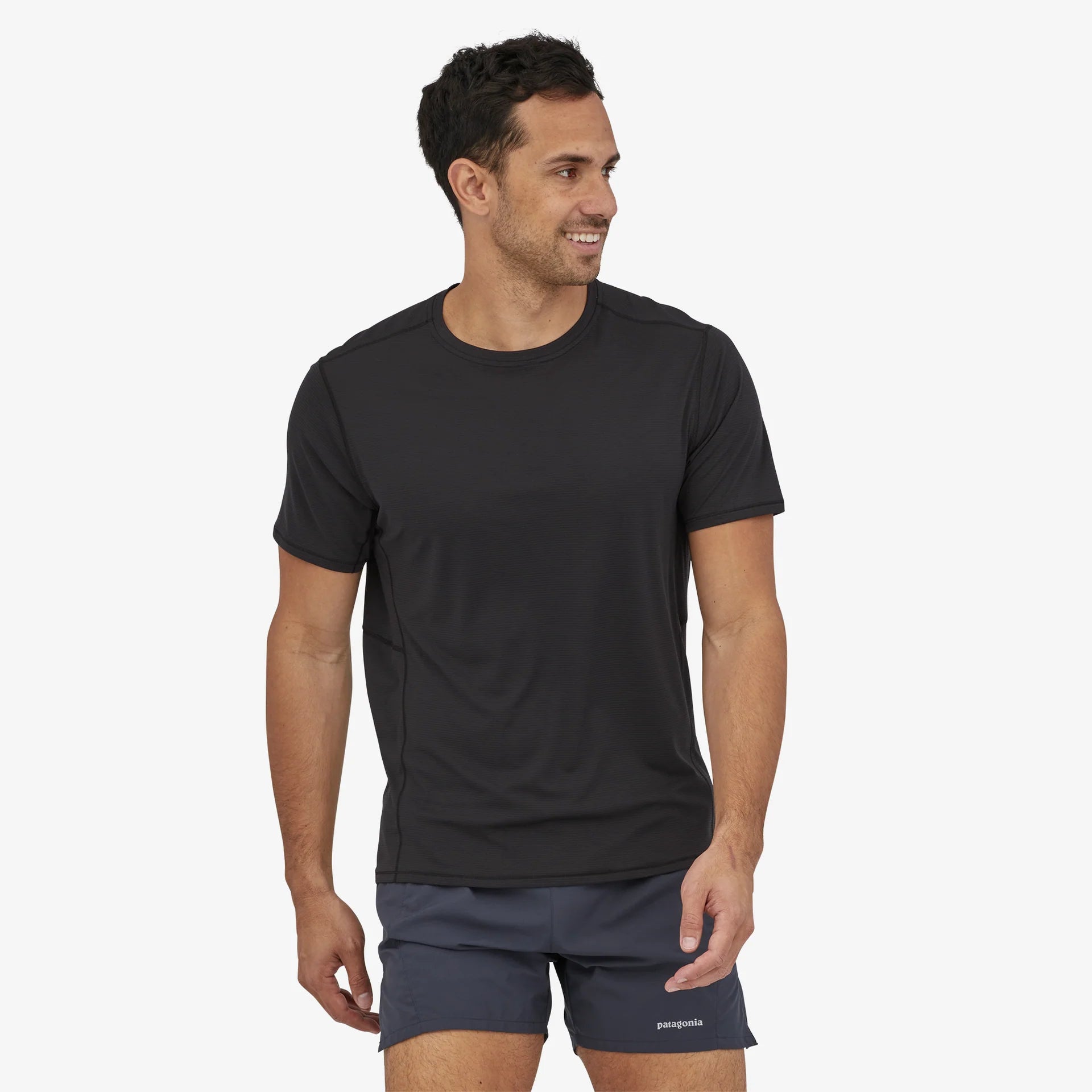 Patagonia Capilene® Cool Lightweight Shirt (Men's) - Black - Find Your Feet Australia Hobart Launceston Tasmania