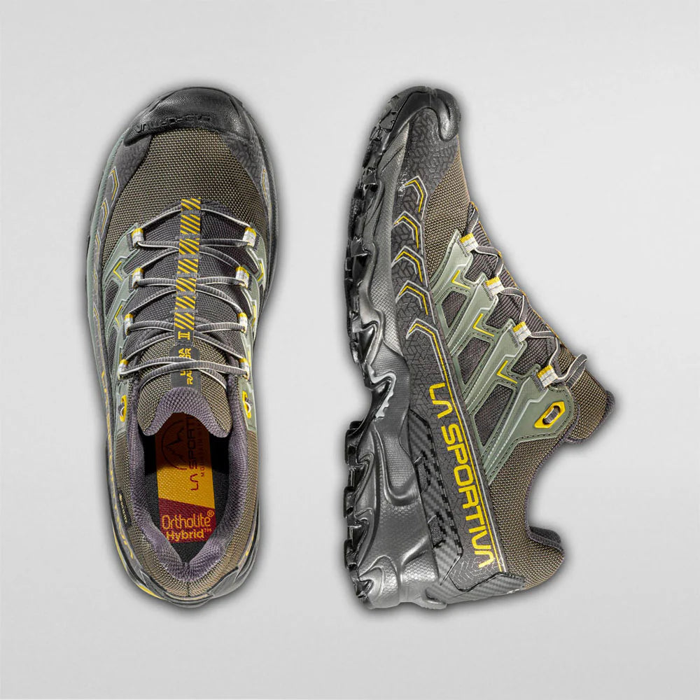 La Sportiva Ultra Raptor II Wide GTX Hiking Shoe (Men's) - Carbon/Moss - Find Your Feet Australia Hobart Launceston Tasmania