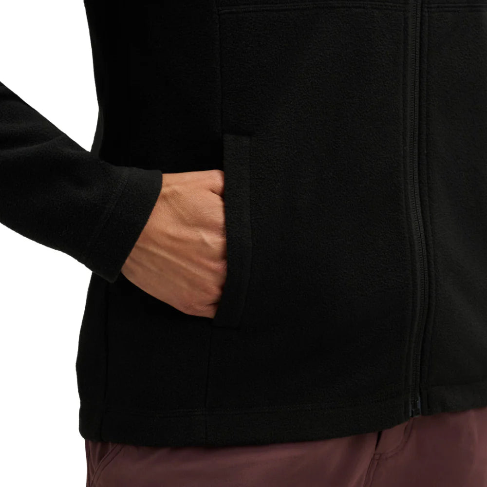 Black Diamond Rift Full-Zip Fleece Jacket (Women's) - Black