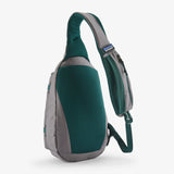Patagonia Atom Sling Bag 8L - Noble Grey - Forest Green