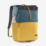 Patagonia Fieldsmith Roll-Top Pack 30L - Patchwork: Surfboard Yellow w/Abalone Blue - Find Your Feet Australia Hobart Launceston Tasmania