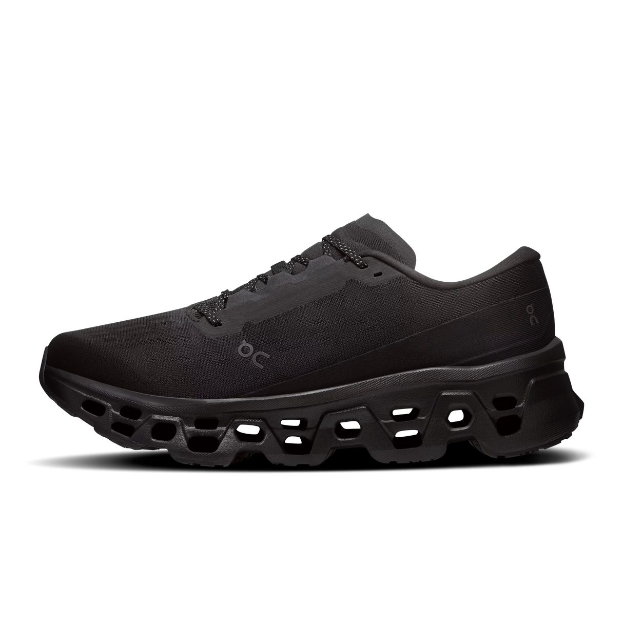 On Cloudmonster 3 Shoes (Men's) - Black/Black