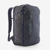 Gray backpack with Patagonia logo on a white background - Patagonia Black Hole Mini MLC Pack 30L - Smolder Blue w/Forge Grey