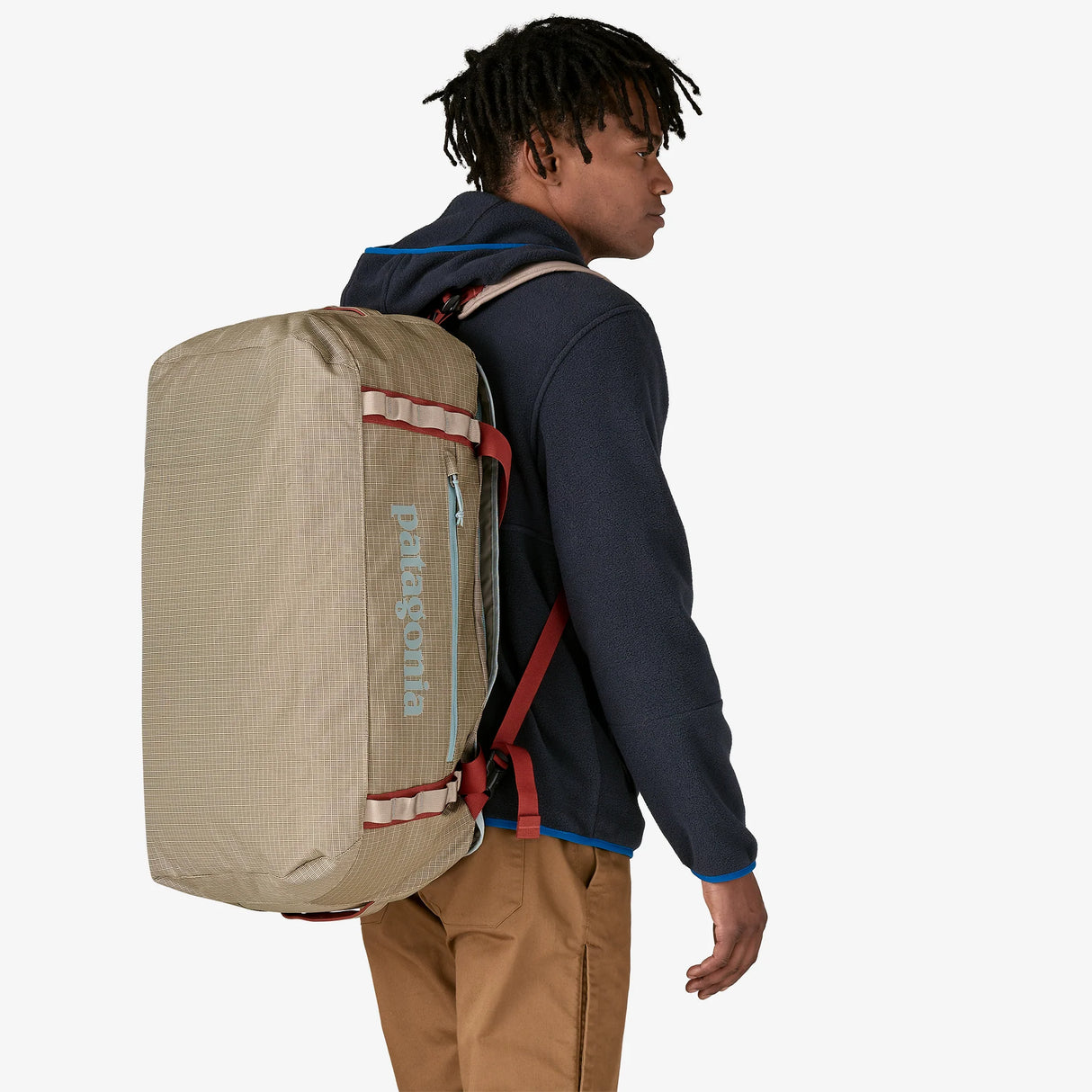 Patagonia Black Hole Duffel - 55L - Seabird Grey - Find Your Feet Australia Hobart Launceston Tasmania