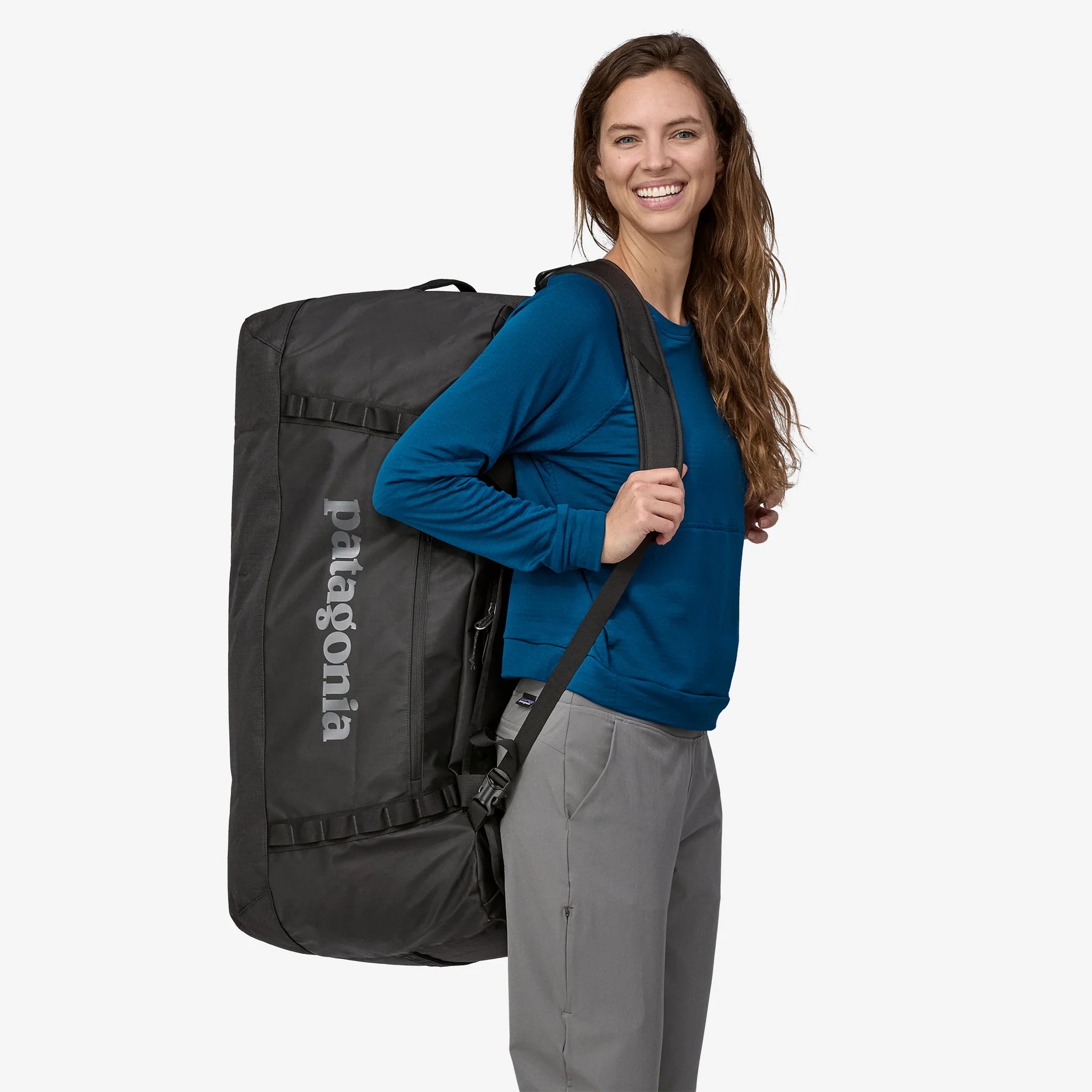 Patagonia Black Hole Duffel 100L - Black - Find Your Feet Australia Hobart Launceston Tasmania