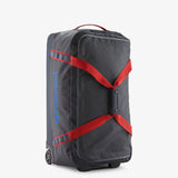 Patagonia Black Hole Wheeled Duffel 70L - Smolder Blue w/Amanita Red