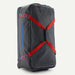 Patagonia Black Hole Wheeled Duffel 100L - Smolder Blue w/Amanita Red - Navy - Smoulder