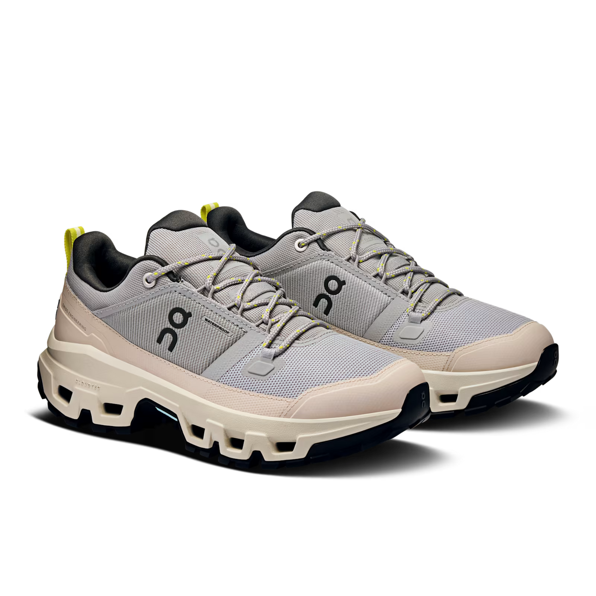 On Cloudrock Low Waterproof (Women's) - Alloy/Ice - Find Your Feet Australia Hobart Launceston Tasmania