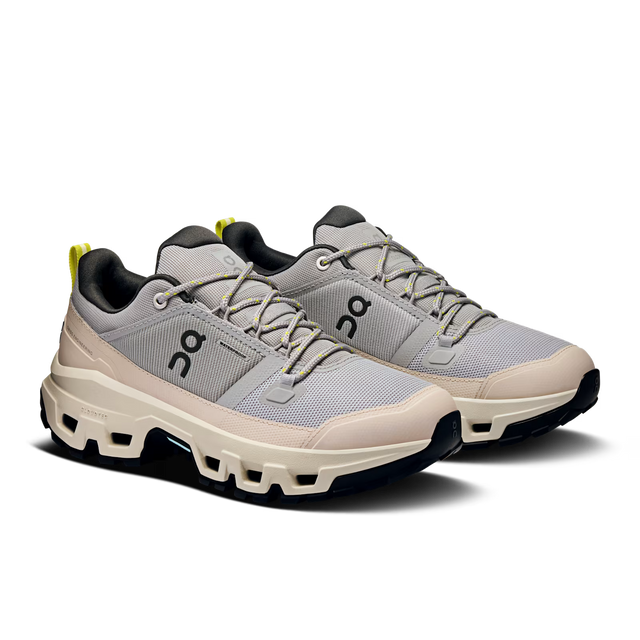 On Cloudrock Low Waterproof (Women's) - Alloy/Ice - Find Your Feet Australia Hobart Launceston Tasmania
