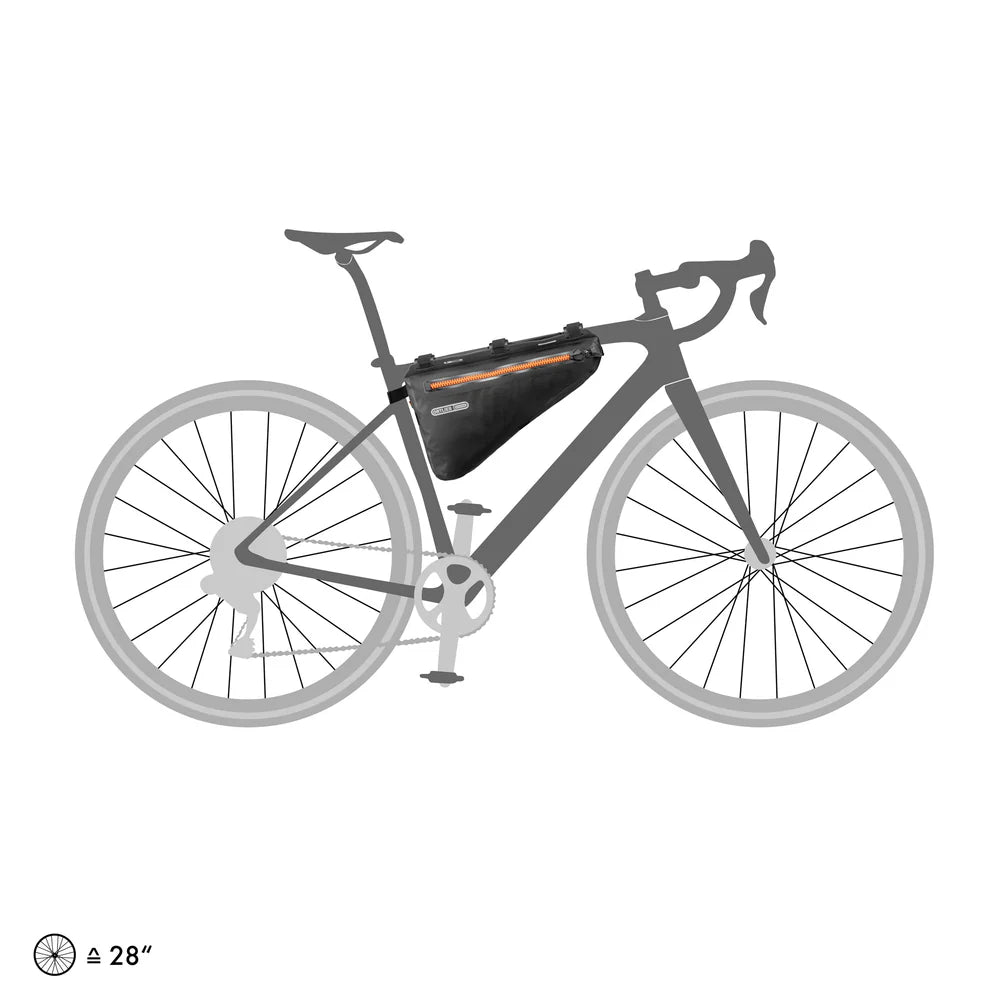 ORTLIEB Frame-Pack - 4L - Black Matt - Find Your Feet Australia Hobart Launceston Tasmania