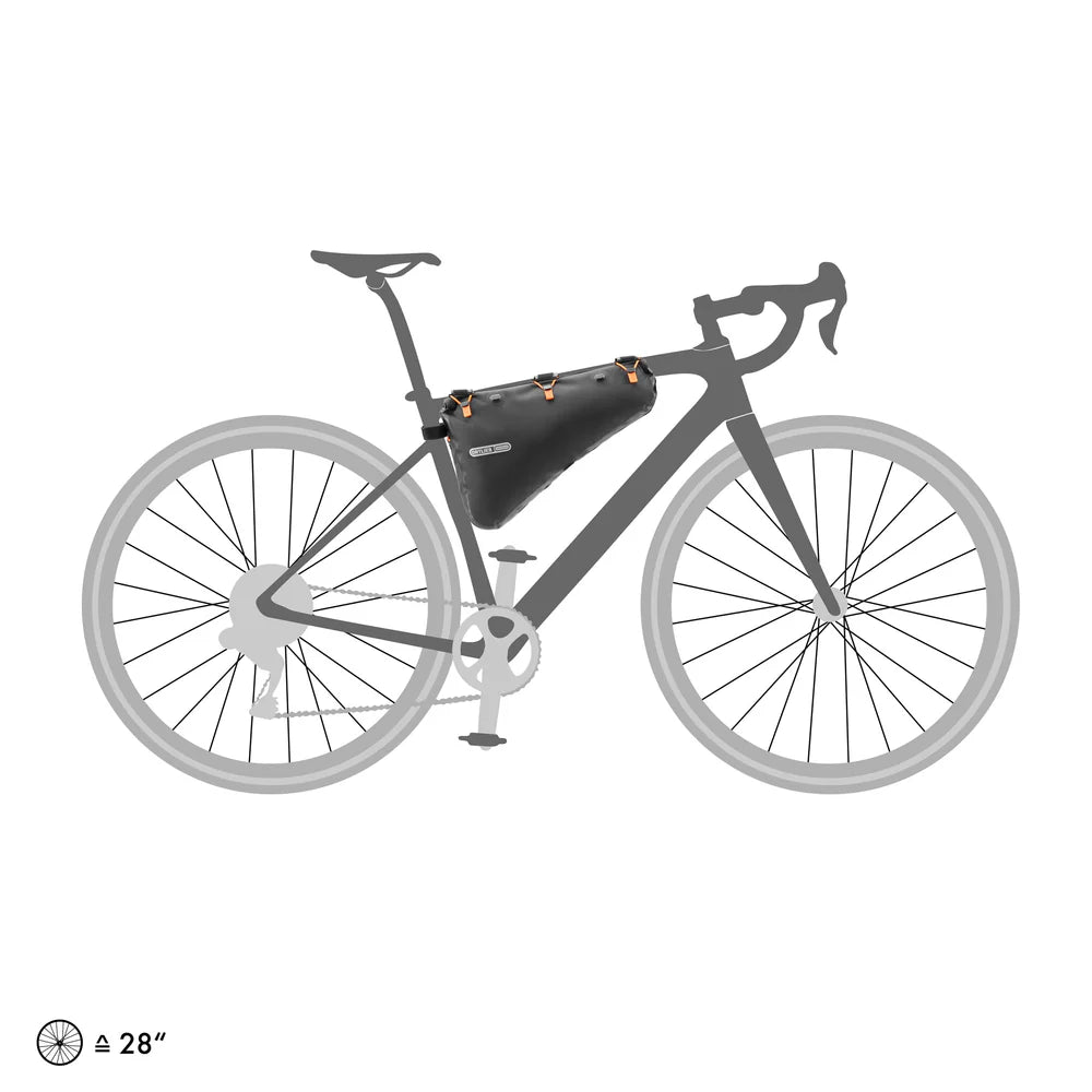 ORTLIEB Frame-Pack RC - 4L - Black Matt - Find Your Feet Australia Hobart Launceston Tasmania