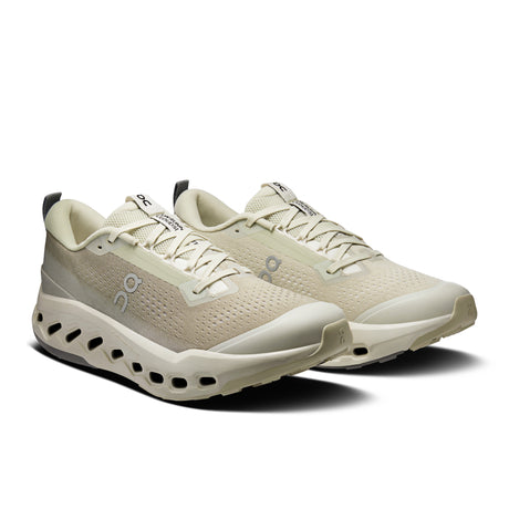 On Cloudsurfer Trail 2 Shoes (Men's) - Chalk/Ghost