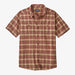 Patagonia Back Step Shirt (Men's) Beyond Horizons: Mangrove Red