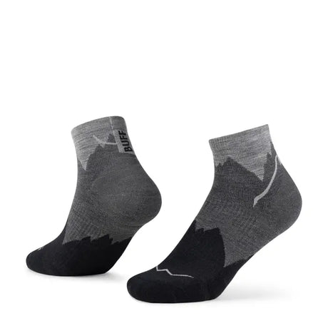 BUFF Lightweight Merino Quarter Socks (Unisex) - Black