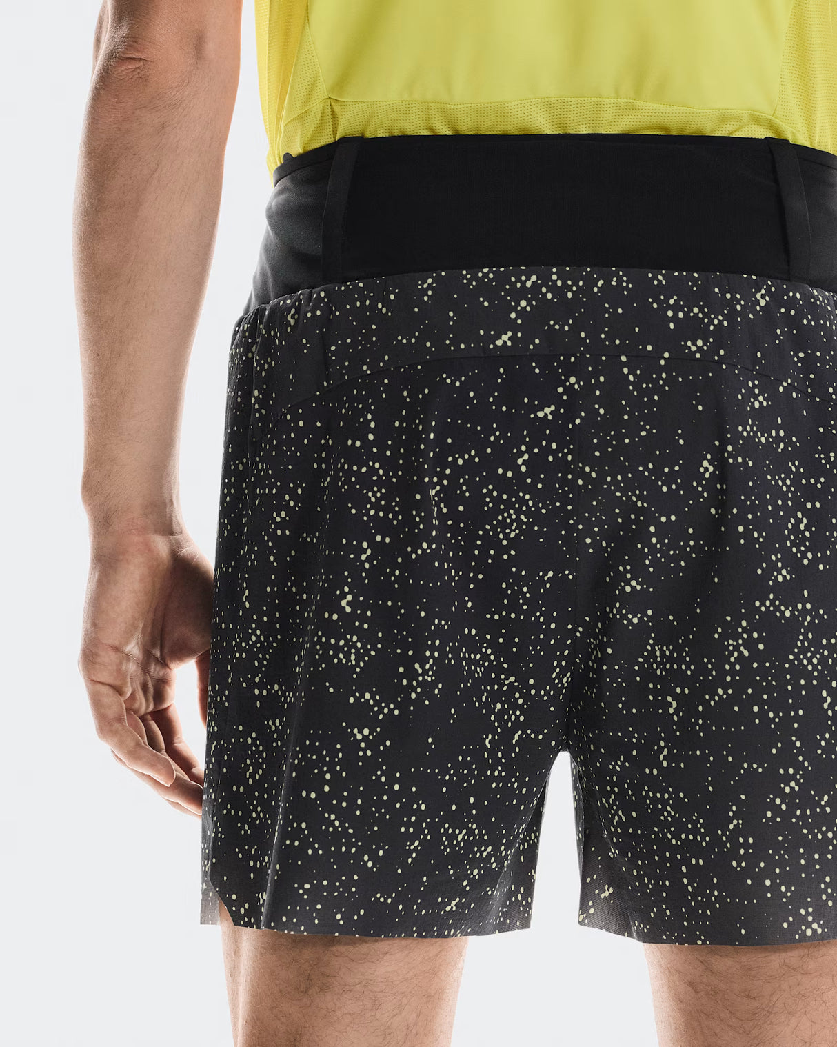 On Ultra Shorts (Men's) - Iron/Lime - Find Your Feet Australia Hobart Launceston Tasmania