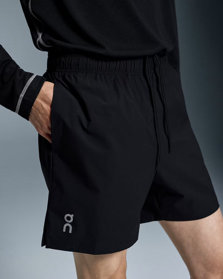 On 5" Core Shorts (Men's) - Black - Find Your Feet Australia Hobart Launceston Tasmania