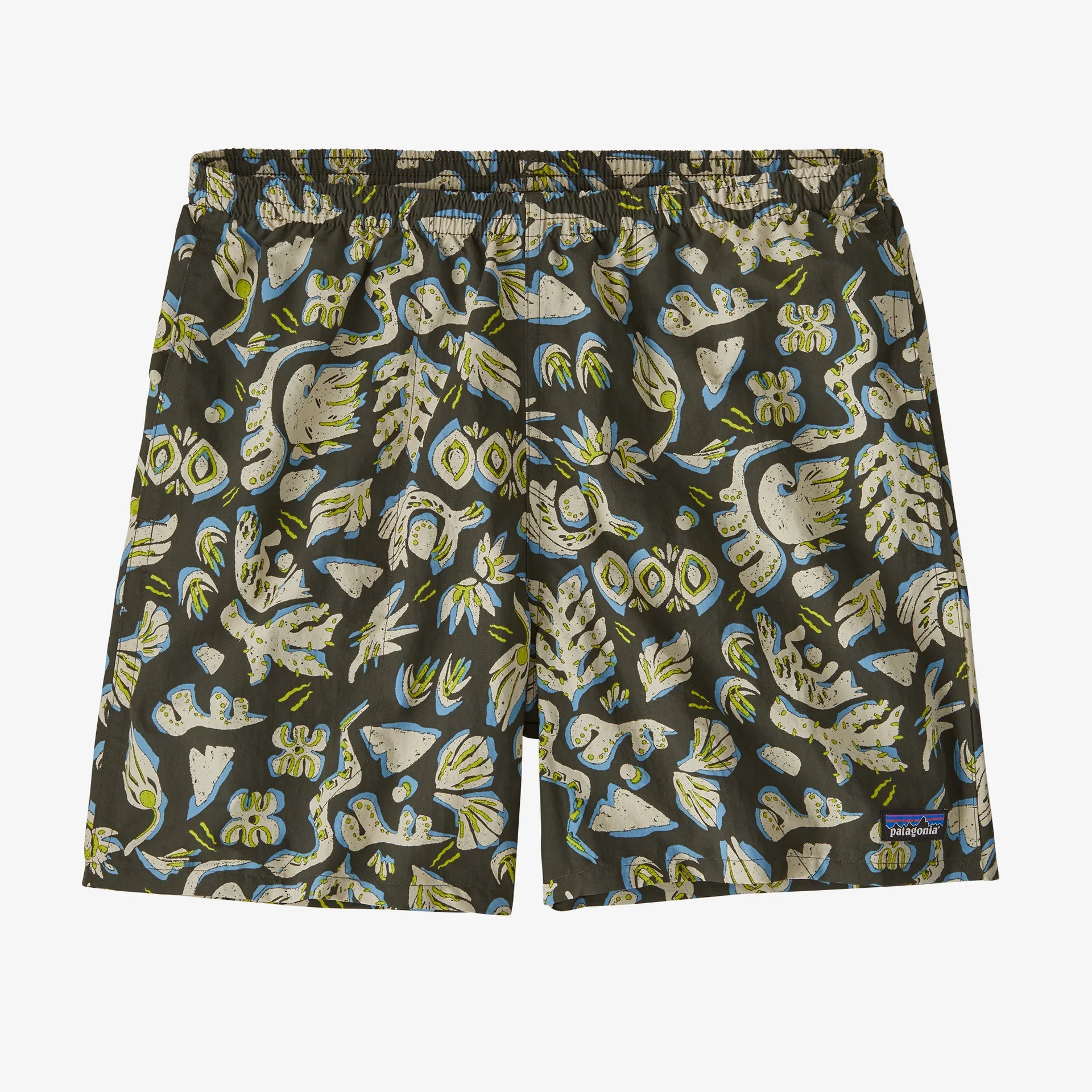 Patagonia Baggies Shorts 5" (Men's) - Across Oceans: Pine Needle Green - Find Your Feet Australia Hobart Launceston Tasmania