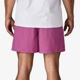 Patagonia Baggies Shorts 5" (Men's) - '95 Oval Logo: Faded Magenta