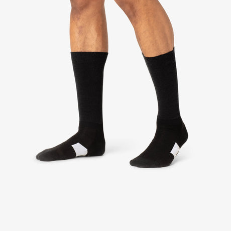 Norrøna Senja Light MerinoUll Long Socks (Unisex) - Crew - Caviar