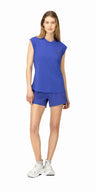 Norrona Senja Equaliser Sleeveless T-Shirt (Women's) - Royal Blue - Find Your Feet Hobart Launceston Tasmania