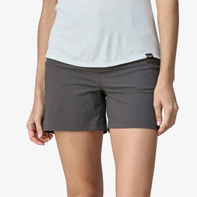 Patagonia Quandary Shorts 5" (Women's) - Forge Grey - Find Your Feet Australia Hobart Launceston Tasmania