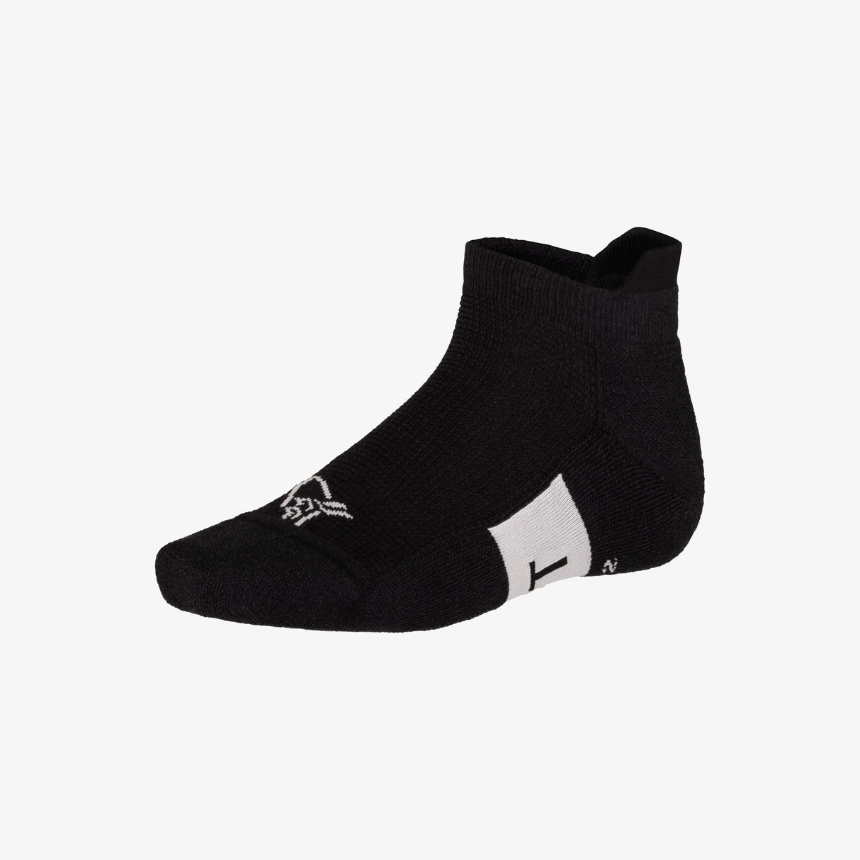 Norrøna Senja Light MerinoUll Short Socks (Unisex) - Ankle Socks - Caviar - Black