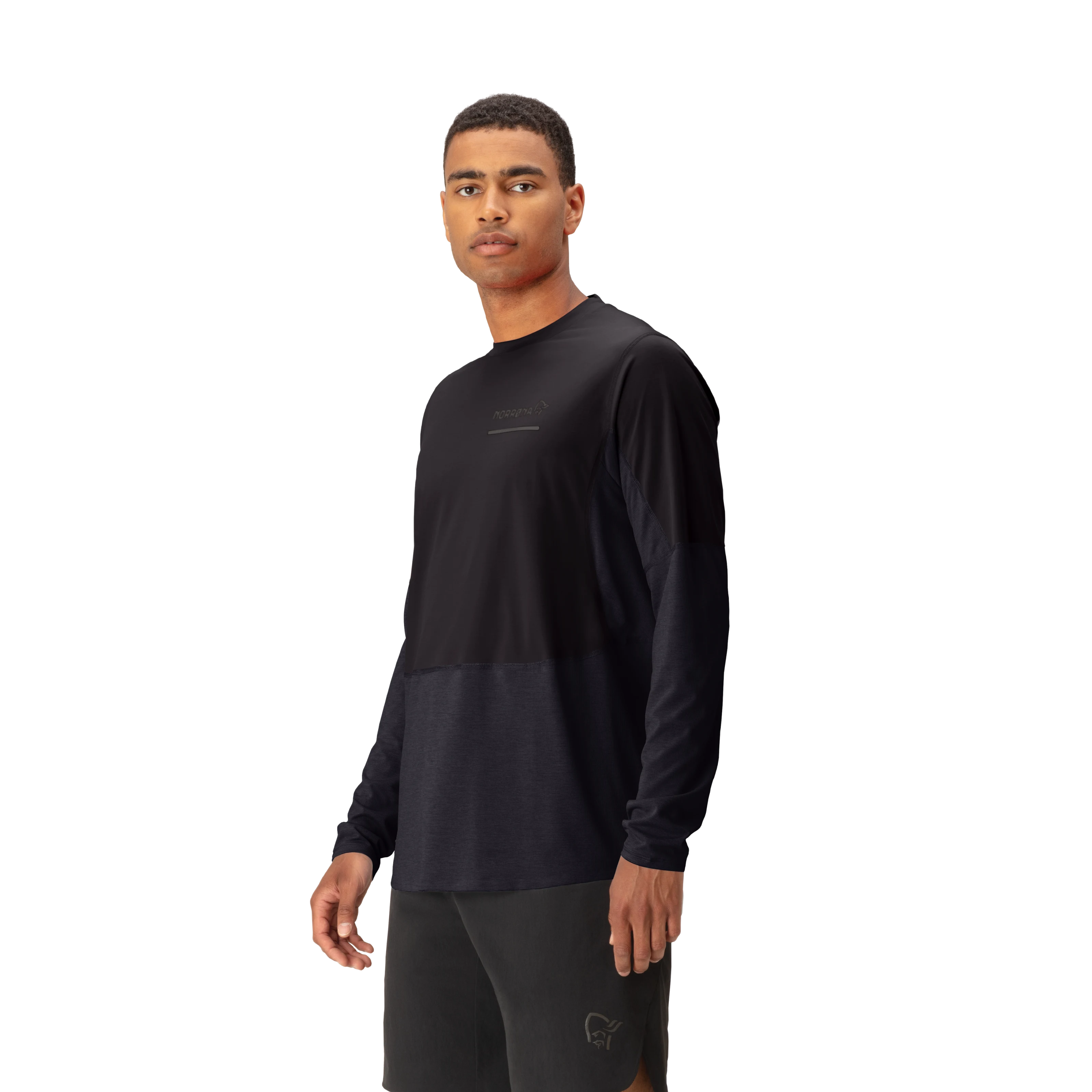 Norrøna Senja Equaliser Lightweight Long Sleeve (Men's) - Caviar - Find Your Feet Australia Hobart Launceston Tasmania