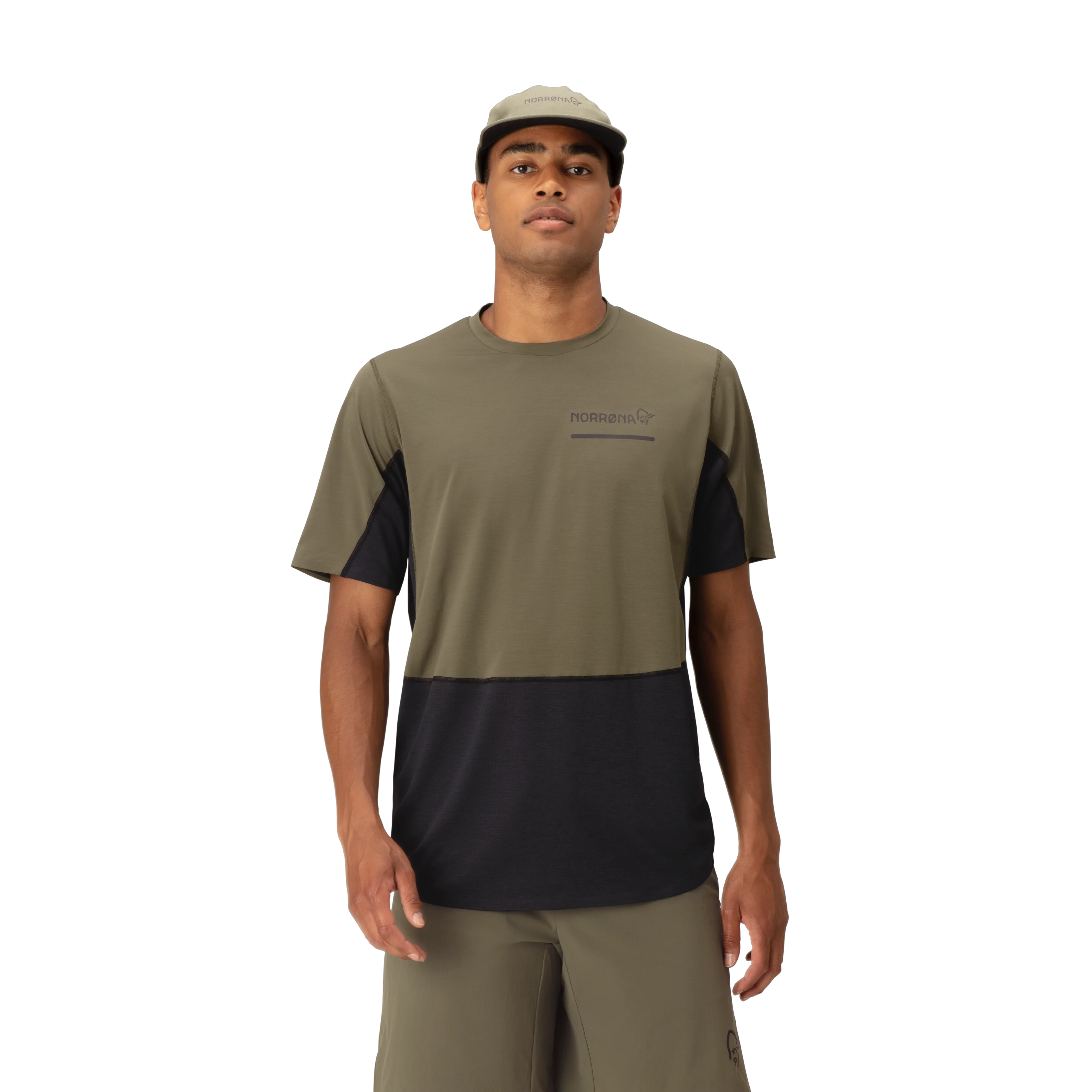 Norrøna Senja Equaliser Lightweight T-Shirt (Men's) - Olive Night - Find Your Feet Australia Hobart Launceston Tasmania