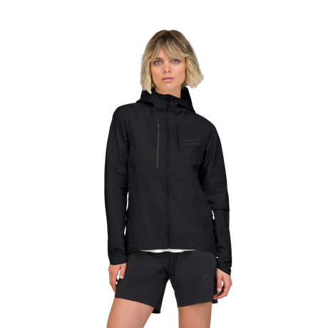 Norrøna Senja GORE-TEX Jacket (Women's) - Caviar Black - Find Your Feet Australia Hobart Launceston Tasmania