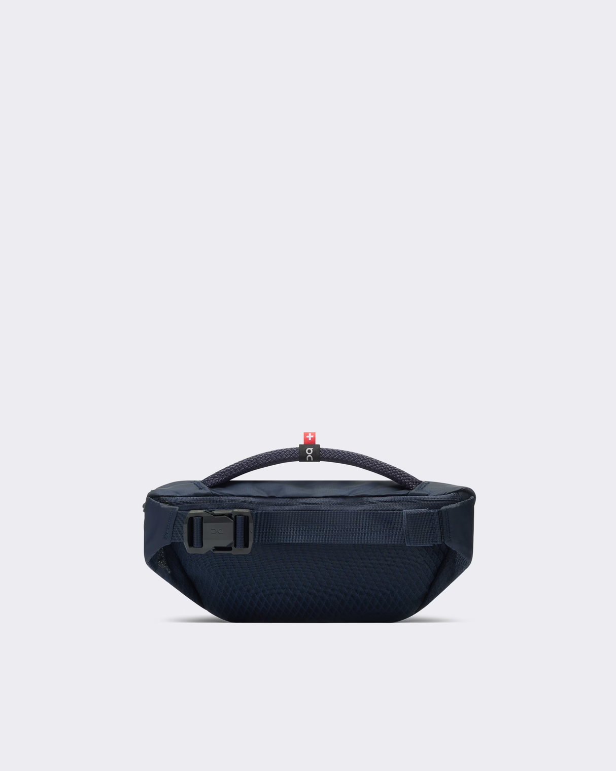 Navy blue waist bag on a light gray background - On Waist Pack 2L Lite - Navy