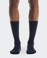 On Performance Run Sock High (Unisex) - Navy/Navy