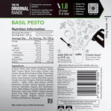 Radix Nutrition Main Meals v9 Plant Based - Original Range 600 - Basil Pesto - Find Your Feet Australia Hobart Launceston Tasmania