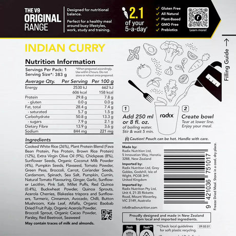 Radix Nutrition Plant Based Meals Radix Nutrition