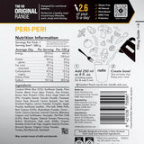 Radix Nutrition Main Meals v9 Plant Based - Original Range 600 - Peri-Peri - Find Your Feet Australia Hobart Launceston Tasmania