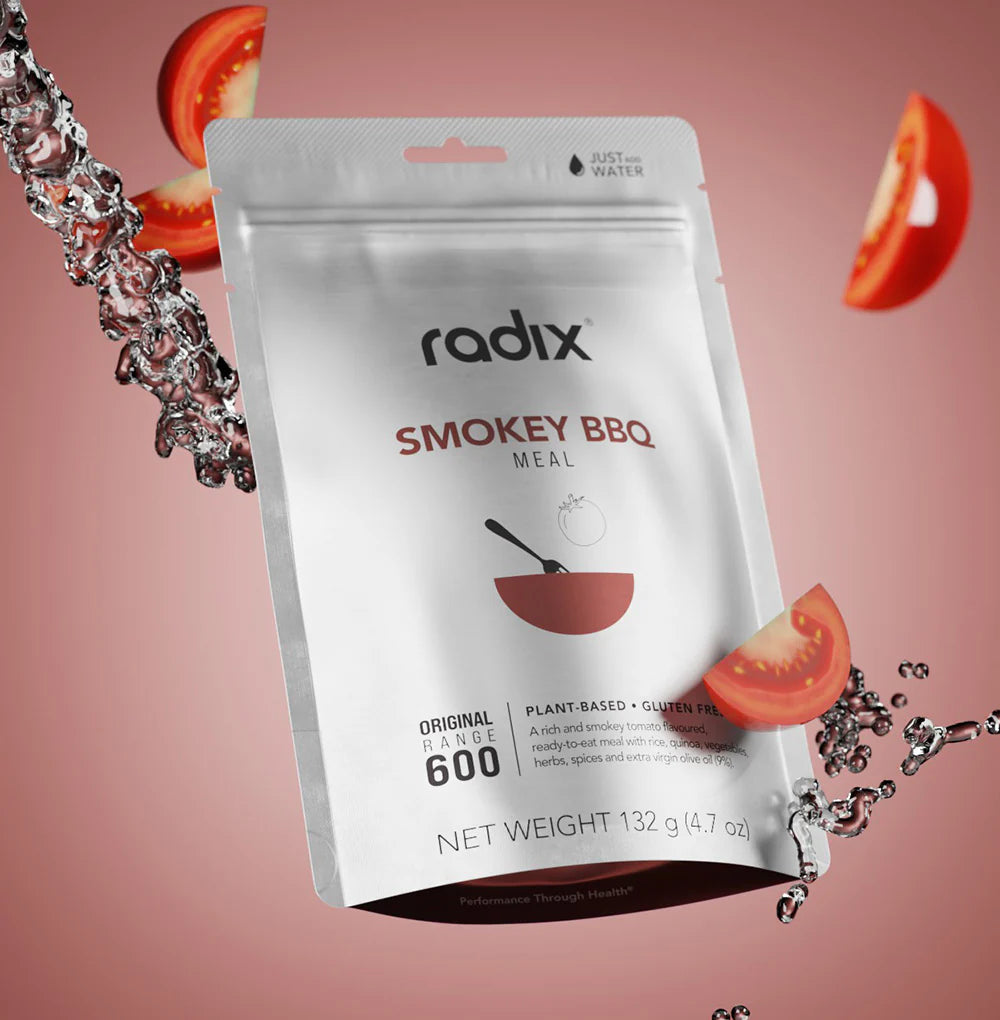 Radix Nutrition Main Meals v9 Plant Based - Original Range 600 - Smokey BBQ - Find Your Feet Australia Hobart Launceston Tasmania