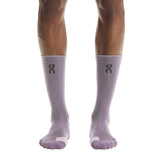 On Performance Run Sock High (Unisex) - Dewberry/Sakura - Purple