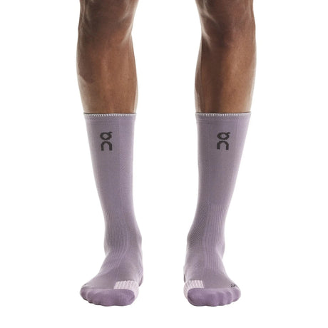 On Performance Run Sock High (Unisex) - Dewberry/Sakura - Purple