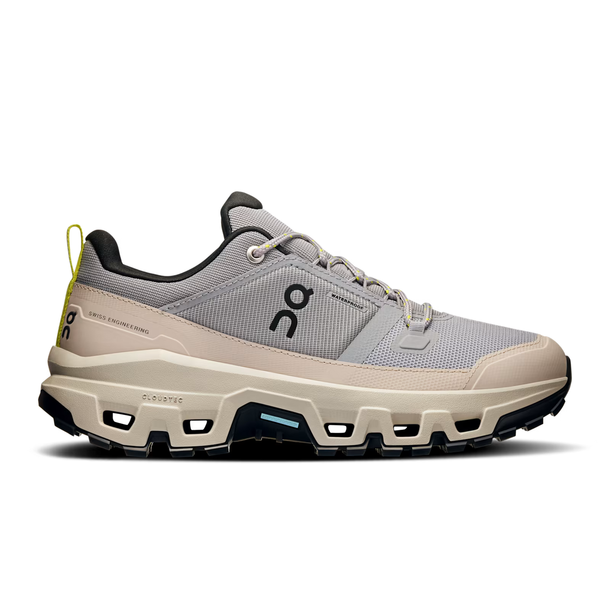 On Cloudrock Low Waterproof (Women's) - Alloy/Ice - Find Your Feet Australia Hobart Launceston Tasmania