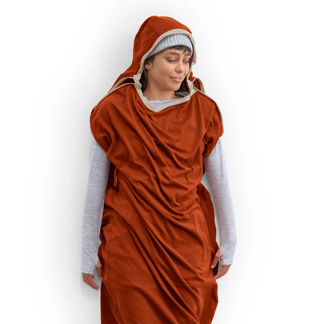 Sea To Summit Reactor Fleeceweight Liner - Red - Brown - Orange - Bombay