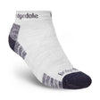 Bridgedale Hike Lightweight Performance Ankle Socks (Men's) - Silver/Navy - White - Navy Blue