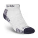 Bridgedale Hike Lightweight Performance Ankle Socks (Men's) - Silver/Navy - White - Navy Blue