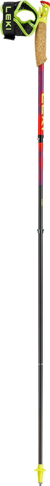 Leki Ultratrail FX.One Superlite Trail Running Poles - Bright Red/Violet/Neon Yellow